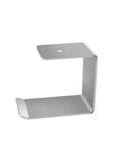 Sones 2 Adet Z5 Tamamen Alüminyum Alaşımlı Kulaklık Tutucu Askı Kancası Duvar Sergileme Rafı Gümüş Gri