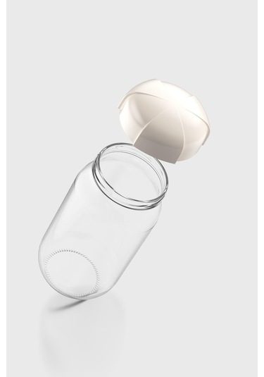 Renga Rhea 1000 Ml Bej Kapaklı Cam Kavanoz 131012 Bej