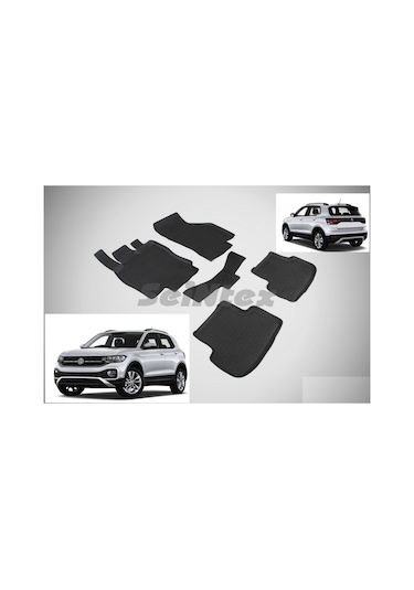 Seintex Volkswagen T-Cross 4D Havuzlu Paspas 2021- Sonrası