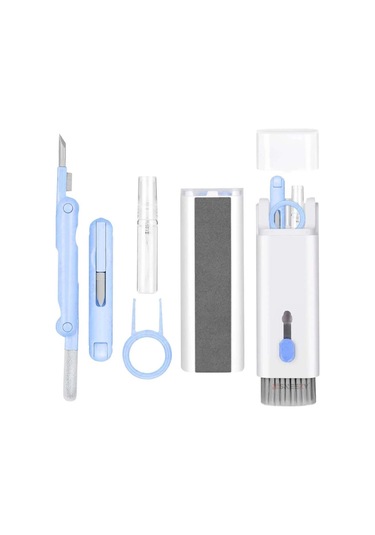 7'si 1 Arada Klavye Temizlik Seti - Bilgisayar, Telefon, Airpods