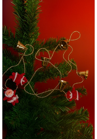 Yılbaşı Ağaç Süsü Noel Baba Zincir Süs Leva 200621