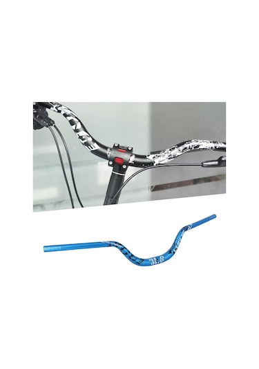 Suntek Dağ Bisikleti Gidon Dh Bisiklet 31.8mm Yükseltici Gidon Kırmızı