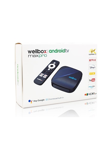 Wellbox Max Pro 4k Android Tv Box Netflix
