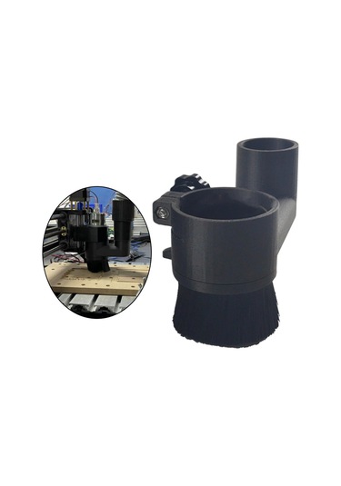 Suntek Kapı Oyma Makinesi Için Cnc Mili Toz Pabucu Kapağı 80mm