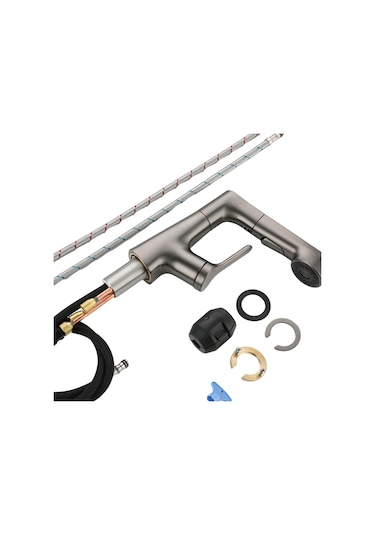 Suntek Banyo Lavabo Bataryası Çekme Püskürtücülü Evye