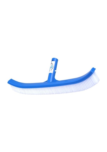 Water Fun Kıvrık Plastik Telli Havuz Fırçası 46 cm Curved Plastic