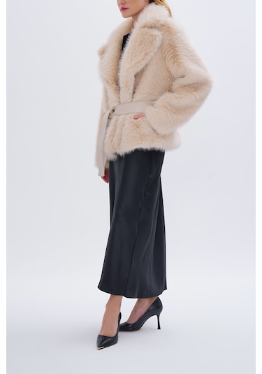 Valmenti Kadın Tekstil Bej Mont 616 5214 Bn Pls Mont Sk24/25 Bej Bej