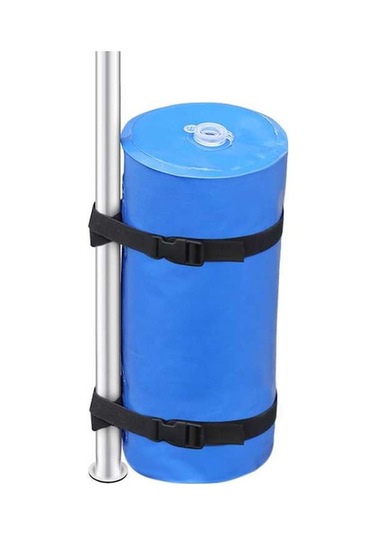 Artfulabode Up Torbası Torbası Teras Su Su Pop Mavi Kamp İçin Doldurma Çadırı Çadırı Çadır Ayak Ağırlıkları Ağırlık Ob Mavi