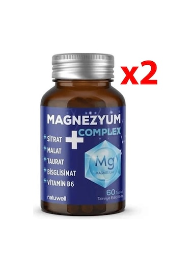 Magnezyum Complex 60 Tablet - 2 Adet