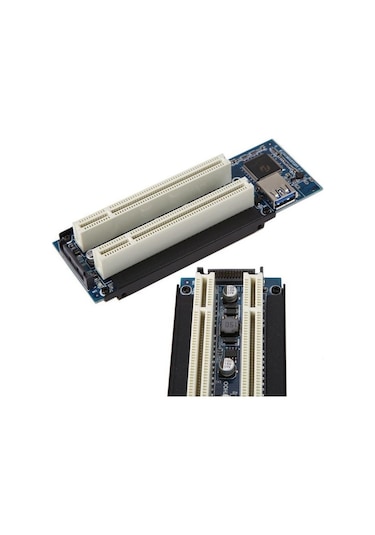 Venturemart Pcı-e - Pcı Adaptör Kartı Pcıe - 2 Pcı Yuvası Desteği Yakalama Kartı Altın Vergi Kartı Ses