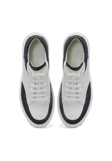 İnci Stiles 4FX 0101545262 Erkek Sneaker Beyaz - Lacivert