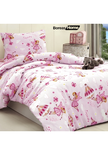 Boreas Home Sindy Pamuklu Tek Kişilik Nevresim Takımı