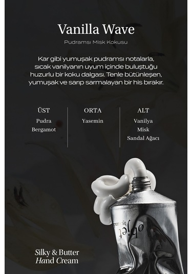 Kundal Silky & Buttery Hand Cream Vanilla Wave