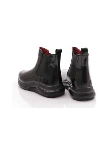 Dgn 16196 Erkek Casual Chealse Bot Siyah Baskılı