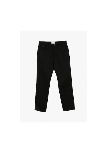 Wrangler Slim Fit Dar Paça Normal Bel Siyah Erkek Pantolon W12sea 001