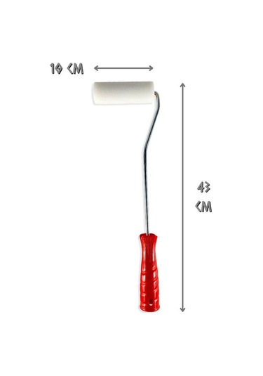 Desenatör Sünger Parmak Rulo Takım - 10 Cm - 1 Adet