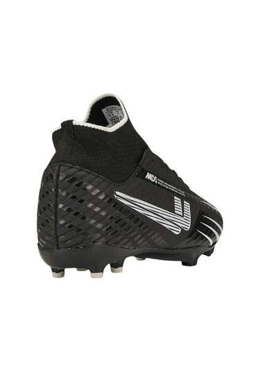 Boğazlı Krampon Çim Ve Halı Saha Futbol Ayakkabısı Siyah - Beyaz Siyah - Beyaz