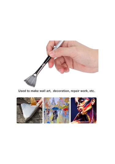 HANNAH 24 PARÇA AKRİLİK YAĞLIBOYA SULUBOYA FIRÇA SETİ