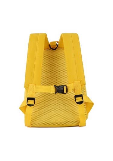 Çizgi Film Dinozor Çocuk Çanta Bebek Anti-kayıp Okul Sırt Çantası Ns3meo Sarı