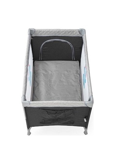 Kanz SleepSide +Plus Park Yatak Siyah