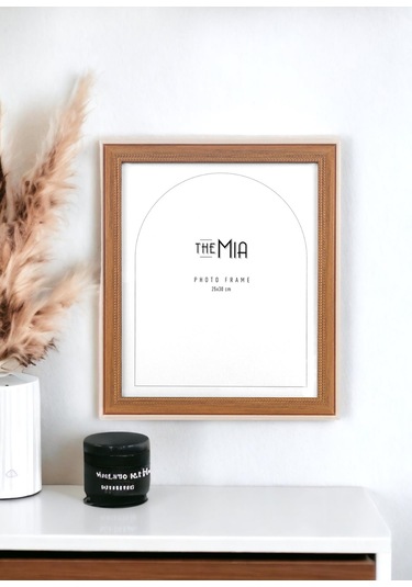 The Mia Retrato Fotoğraf Çerçevesi Krem 30x25 Cm