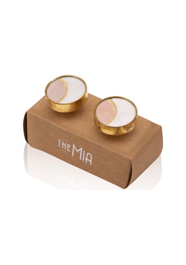 The Mia Mermer Çekmece Ve Dolap Kulbu 2li Set Klp20 Çok Renkli