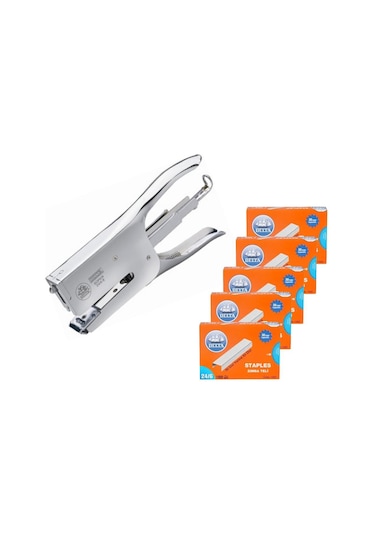 Delta 105 Çelik Pens Zımba Makinesi + 5 Adet Zımba Teli