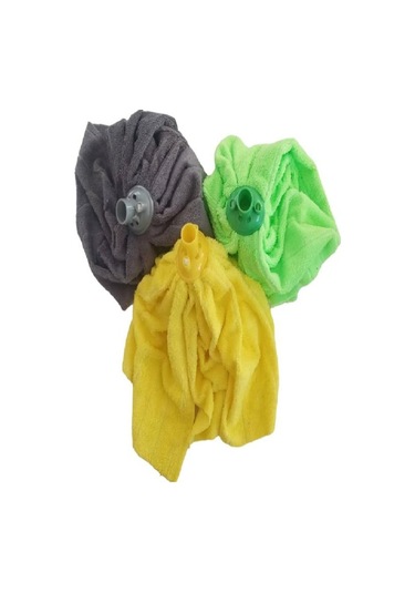 Wikro 2 Adet Mikrofiber Mop Paspas Yedek Ucu
