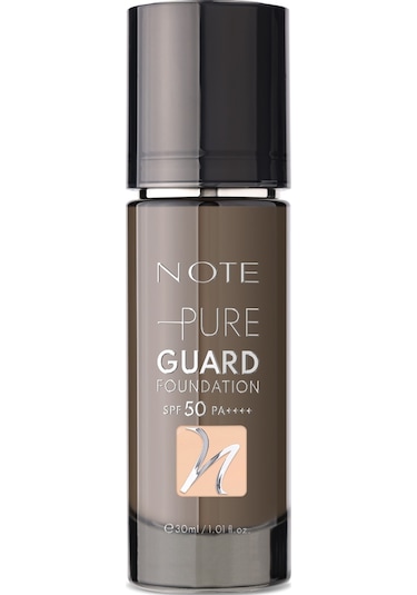 Pure Guard Foundation 110 Pure Beige Spf 50 Yoğun Kapatıcı Saten Bitişli Fondöten