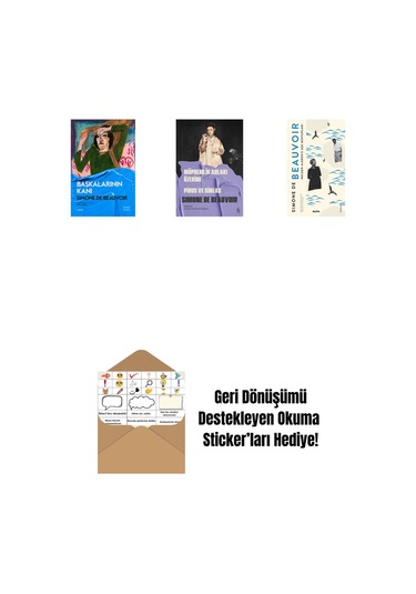 Başkalarının Kanı + Konuk Kız + Nelson Algren'e Aşk Mektupları + Okuma Sticker'ları