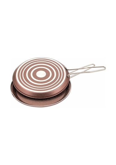 Papilla Asorti Balık Tavası 28 cm Gri-Bakır