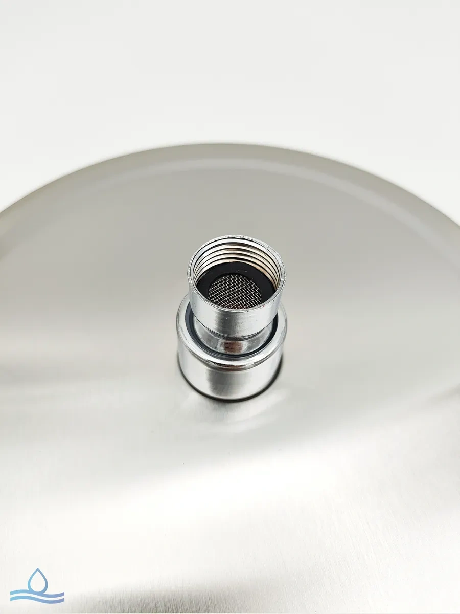 Santehvill' Paslanmaz Çelik Üstten Tropik Duş Başlığı 20cm 305706163 Saten