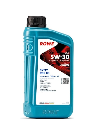 Rowe Hightec Synt Rss 03 Sae 5W-30 Motor Yağı 1 L