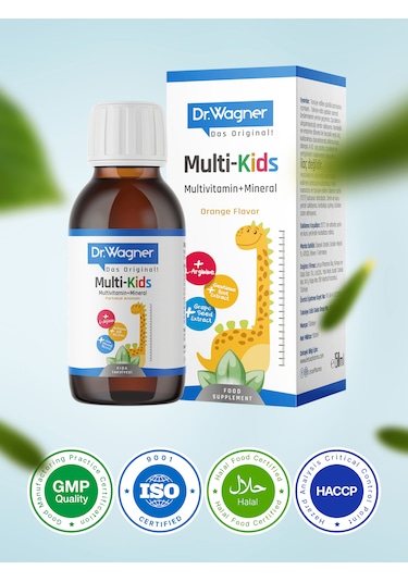 Multi-kids, Çocuklar İçin Multivitamin + Mineral Şurup 150ml