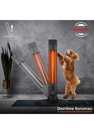MirKraft Solaris 2000 W Karbon Infrared Isıtıcı