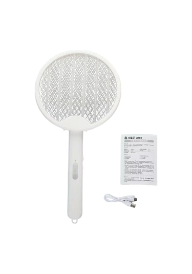 Premium Uzun Ömürlü Batarya Pratik Etkili 1200 Mah Şarjlı Uv Katlanabilir Sivrisinek Öldürücü Raket