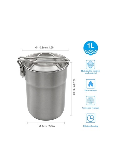 Fastbuy Kampanyalı Paslanmaz Çelik Seyahat Kahve Termosu - 1000ml Hacimli, Hava Delikli Kapaklı 112 Karakter Gümüş Renkli Gümüş