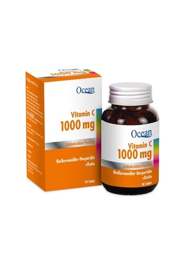 Ocean Vitamin C 1000 mg 30 Tablet