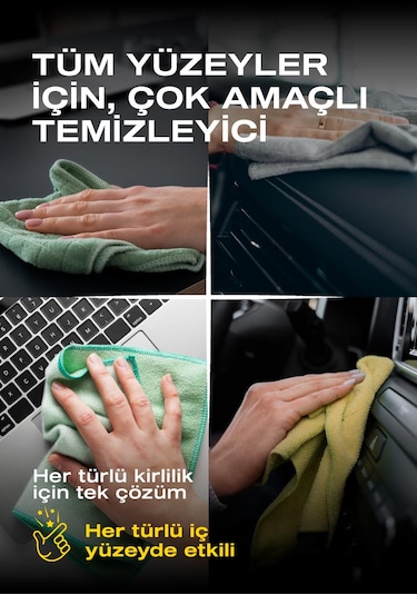 Nasiol Magic Apc Araç içi Çok Amaçlı Sprey Temizleyici 500 ML