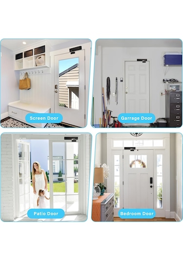 Kapı Kapatıcı- Alaşımlı, Otomatik Kapı Kapı Kapatıcı