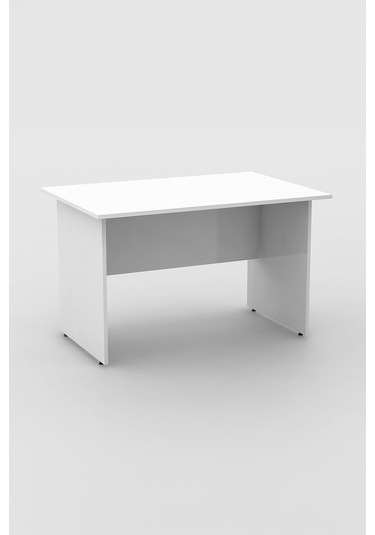Ofisbazaar Modern Çalışma Masası 120 Cm - Beyaz Beyaz