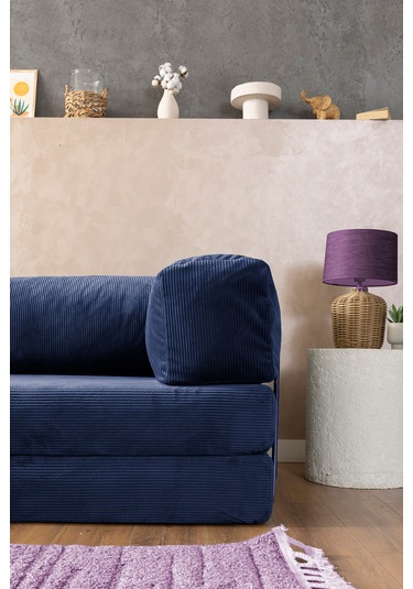 Argimo Godila Yatak Köşe Koltuk Lacivert