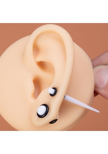 Flybuy 36 Adet Akrilik Kulak Genişletme Seti, 14g-00g, Nane Yeşili Unisex Yeşil