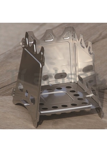 Wondernest Ws009m Taşınabilir Sobası Paslanmaz Çelik Kamp Ocağı Odun Mekan Isıtıcı Dış Mekan Ayrılabilir 304 No Model Çok Renkli