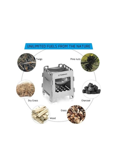 Ulzyvf Keşif Keyfi, Tencere Takımı Sobası, Skycıty Sırt Seti: Kamp Piknik Izgara, Gümüş Çantalı Barbekü, Xl Gümüş Gümüş