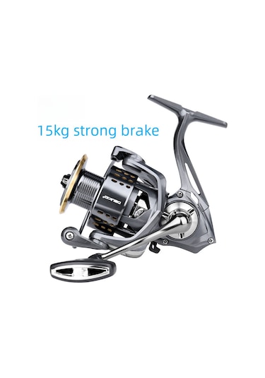 Mufunye Tam Metal Konstrüksiyonlu Spinning Reel - Çok Amaçlı Uzak Atış Balık Makinesi, Toptan Satış Da4000 Modeli