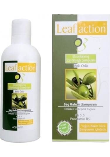 Leafaction Zeytinyağlı Şampuan 400 ML