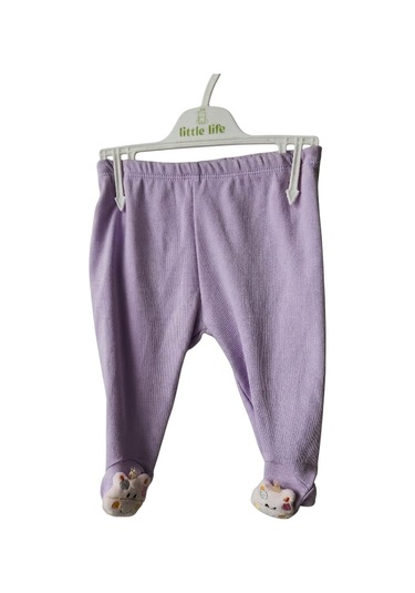 Minidamla Baby Little Life Pantolon Patikli Çıngıraklı Lila Mor
