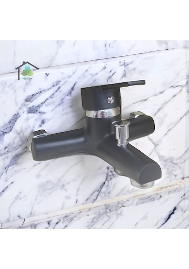 Mintev Siyah Ultra Lüks Banyo Bataryası Siyah