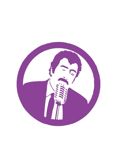 Müslüm Gürses Araba Sticker 17x17 Cm Mor